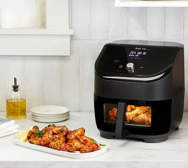 Friggitrice ad aria colore silver e nero Instant Vortex Plus 5,7L Instant